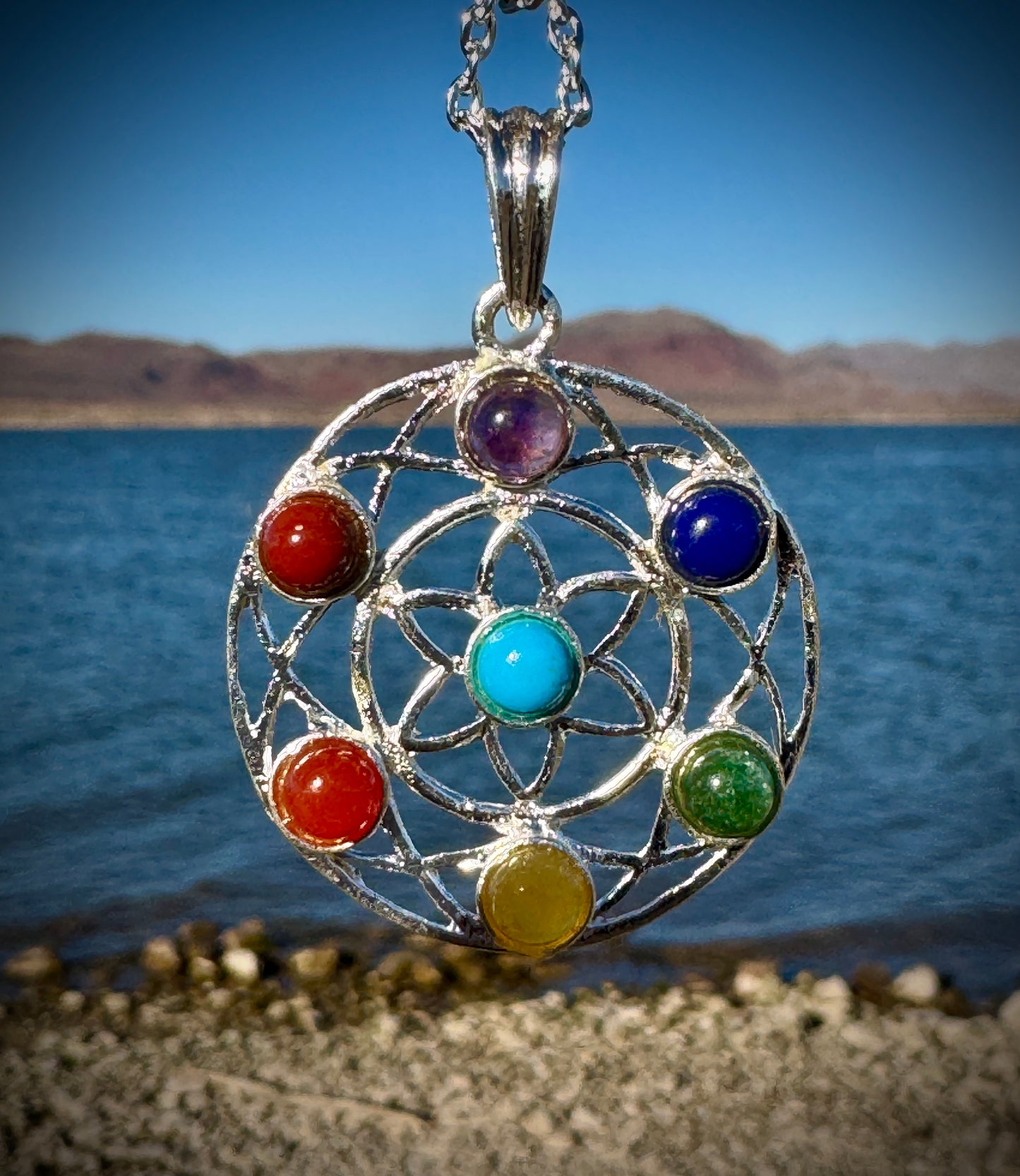 Circle Chakra Pendant