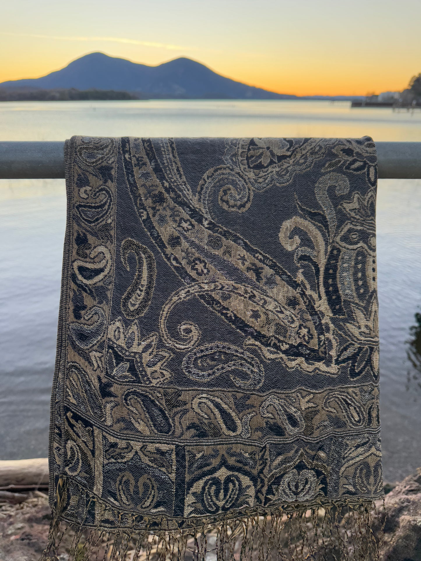 Divine Goddess Paisley Pashmina Scarves