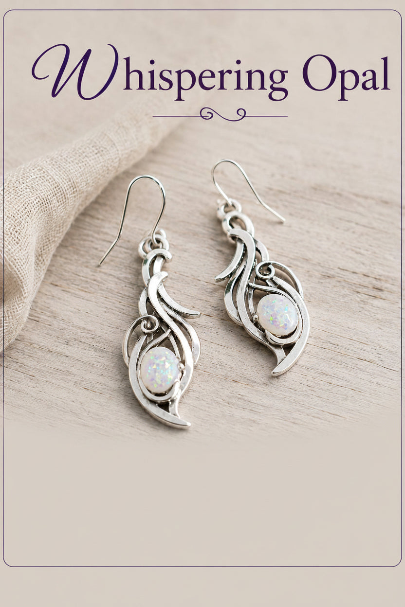 Whispering Opal Earrings