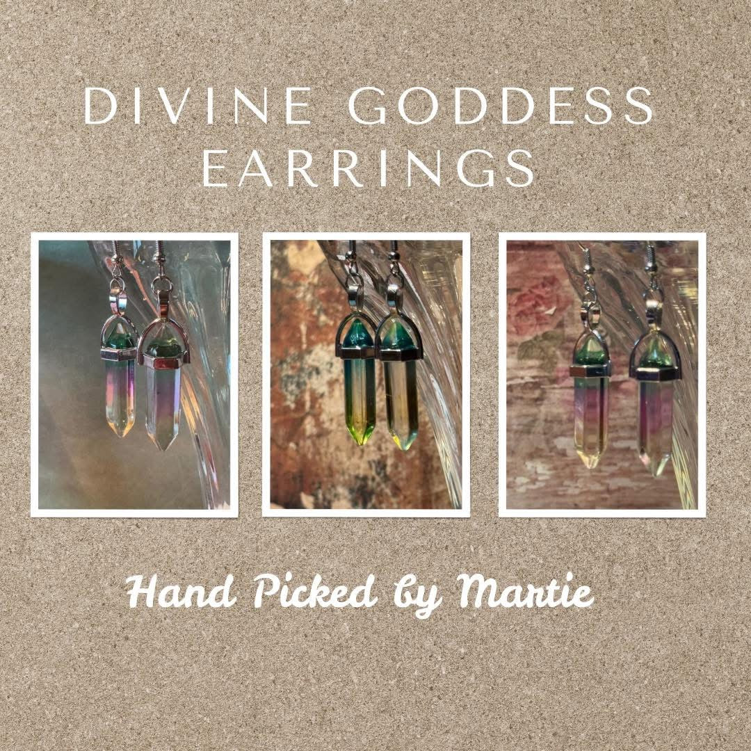 Crystal Point Earrings