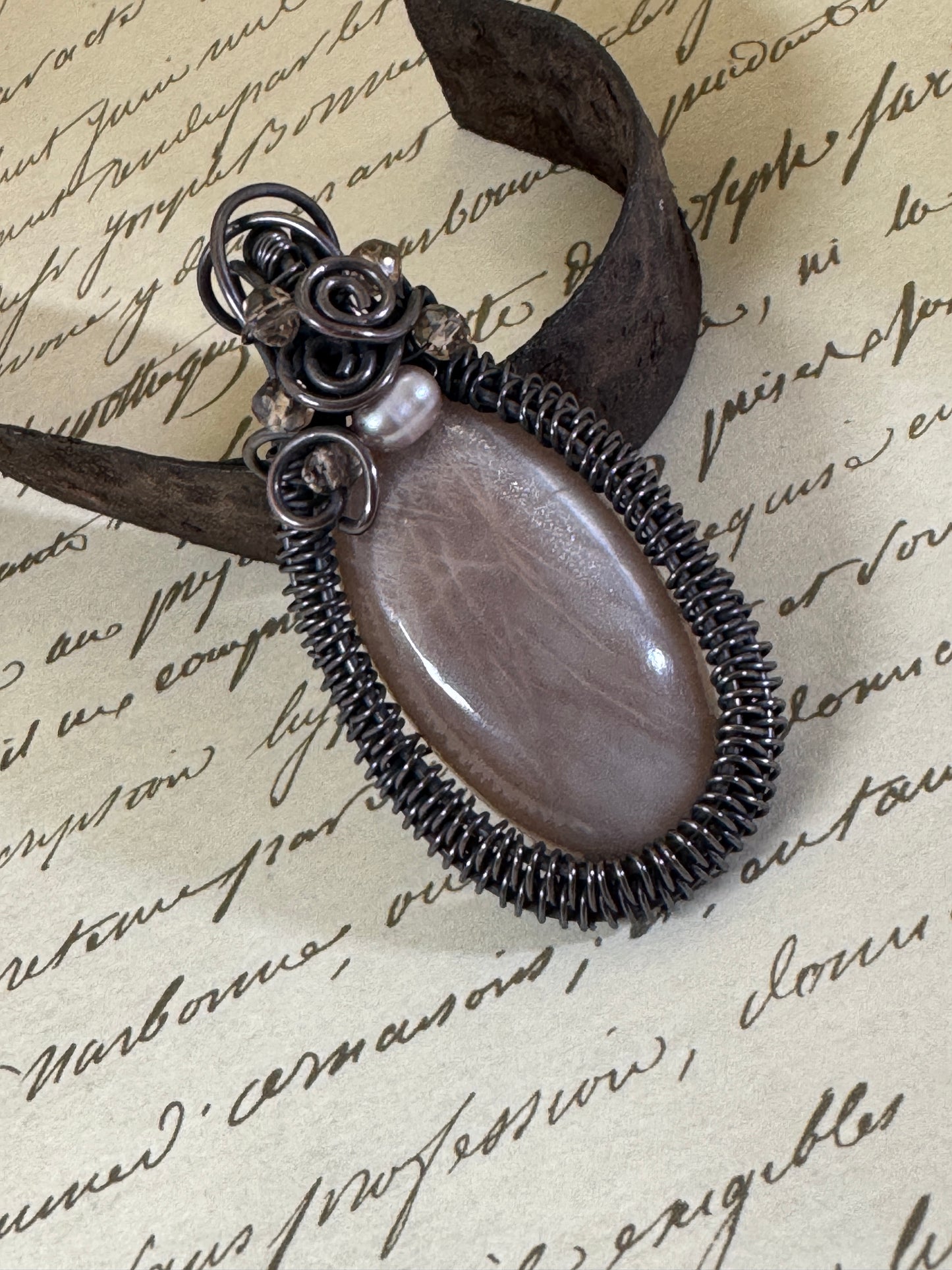 Chocolate Moonstone Masterpiece!