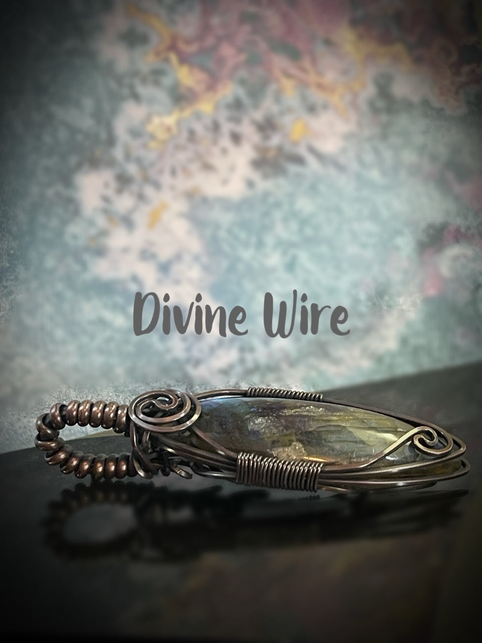 Blue Labradorite Marquee Necklace