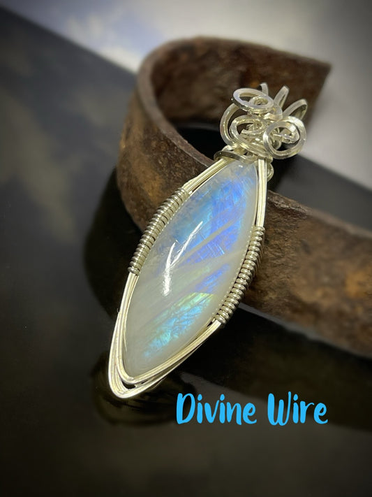 Sterling Silver Moonstone Necklace