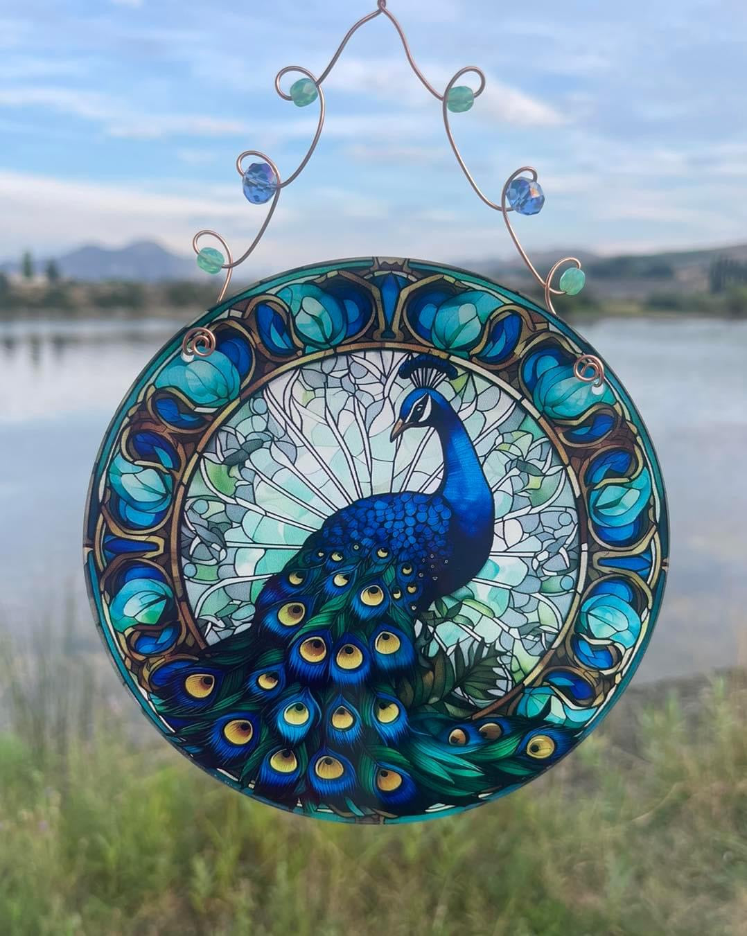 Vibrant Garden/ Window Disc- Birds & Owls