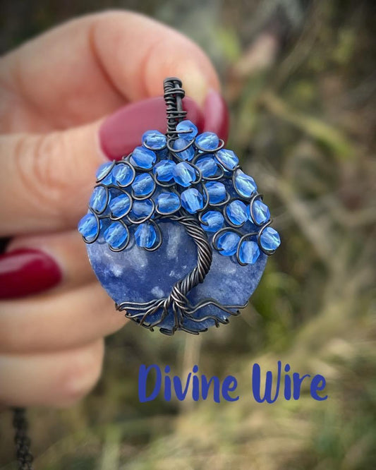 Blue Sodalite Tree of Life