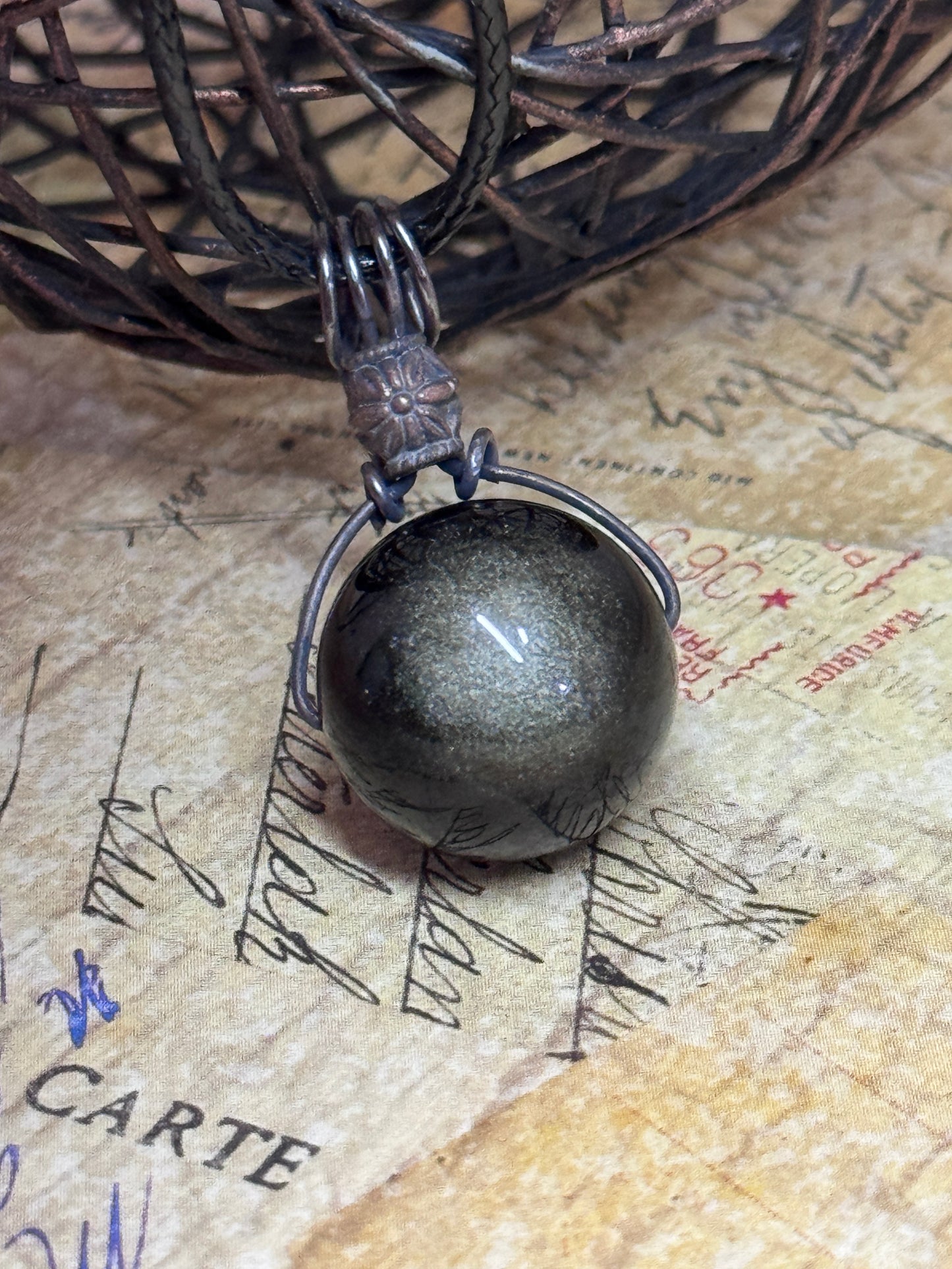 EMBER STONE SERIES-  Golden Obsidian
