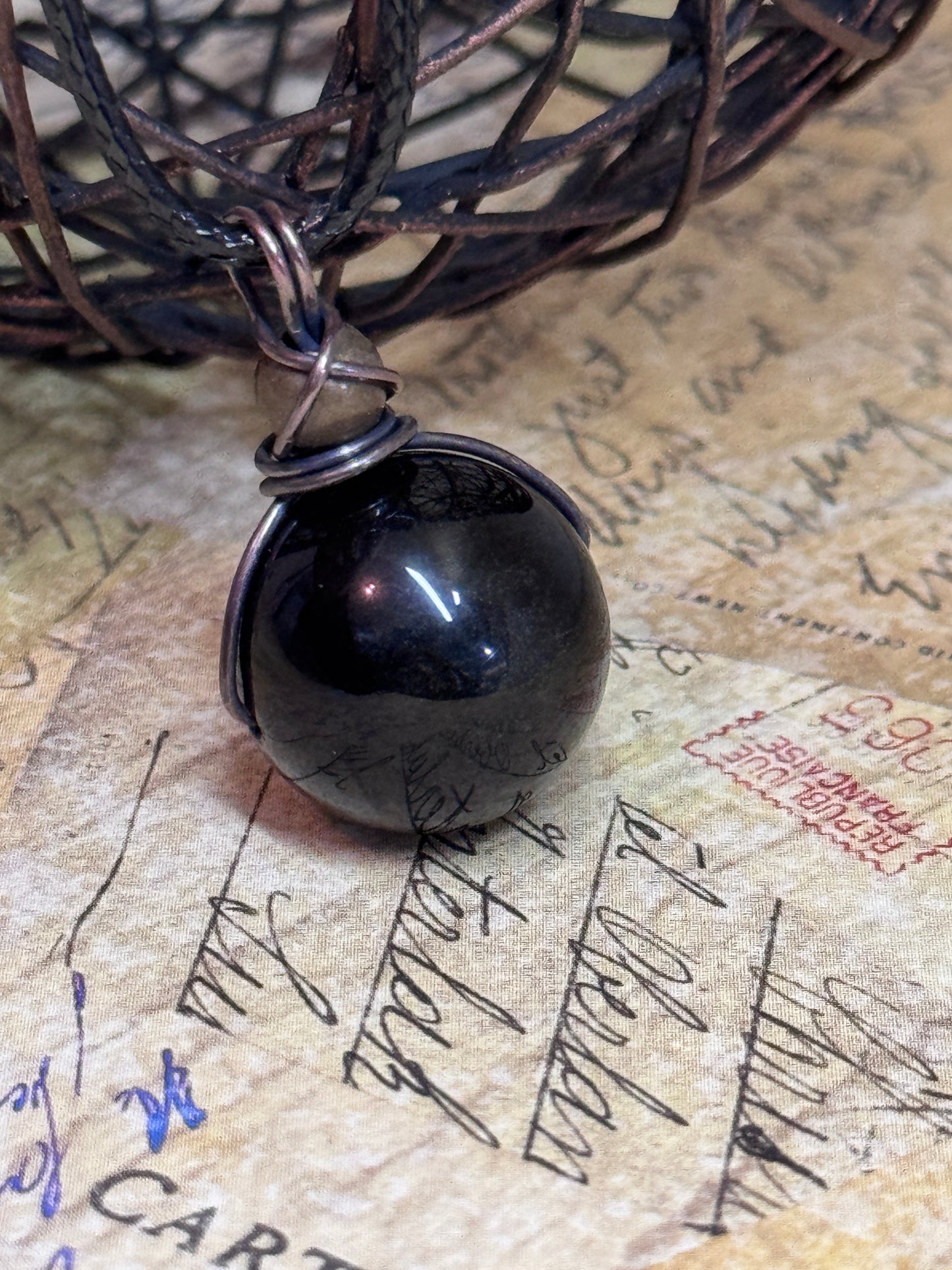 EMBER STONE SERIES-  Golden Obsidian