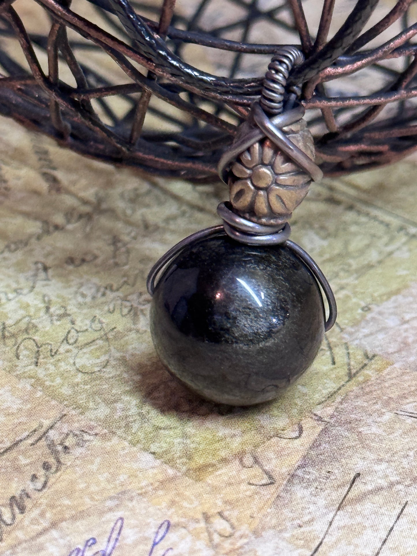 EMBER STONE SERIES-  Golden Obsidian