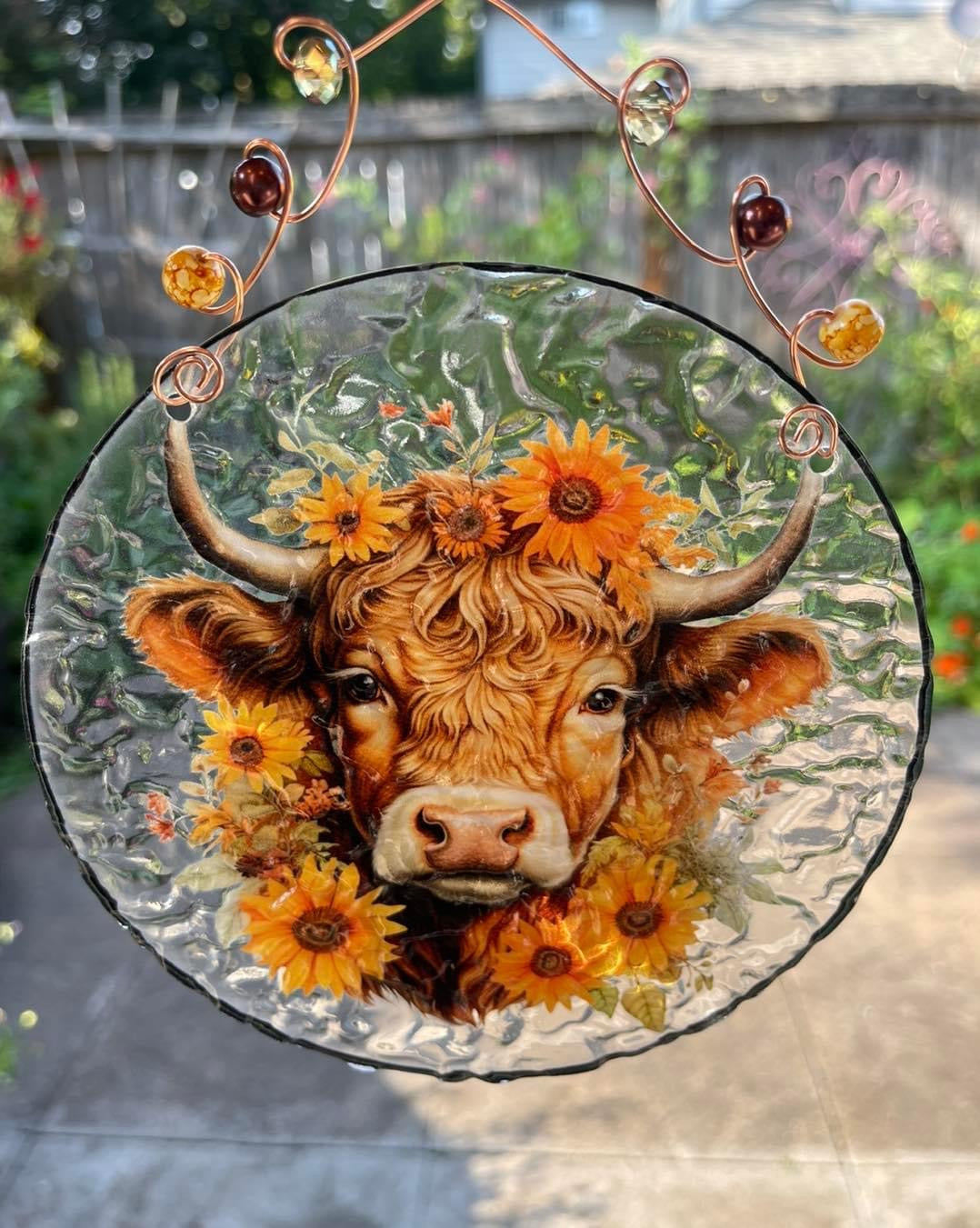 Vibrant Garden Disc- Animals