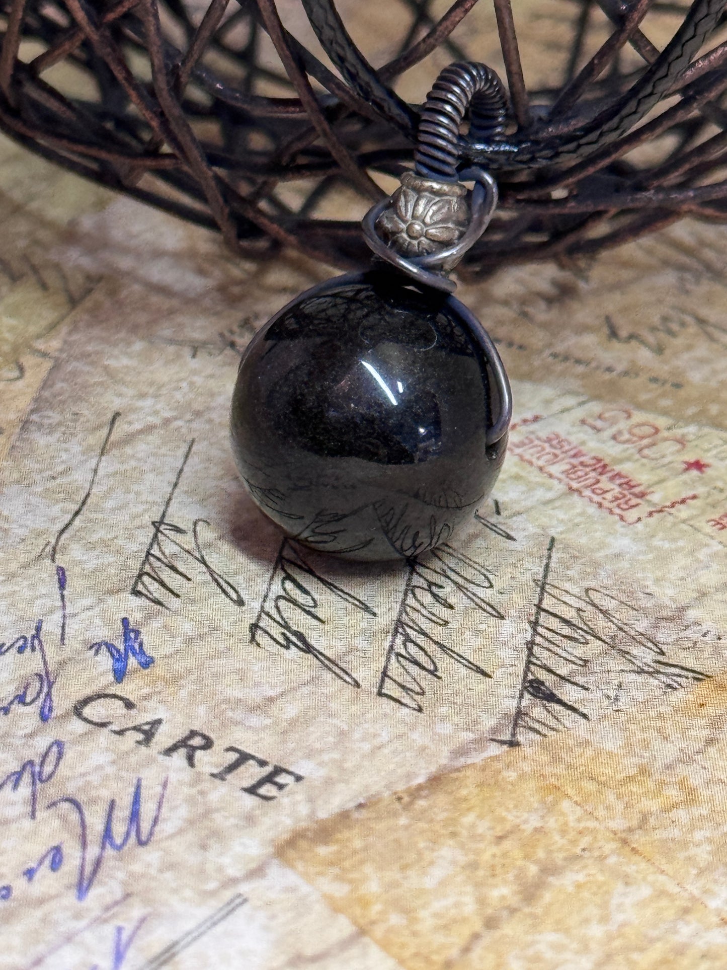 EMBER STONE SERIES-  Golden Obsidian