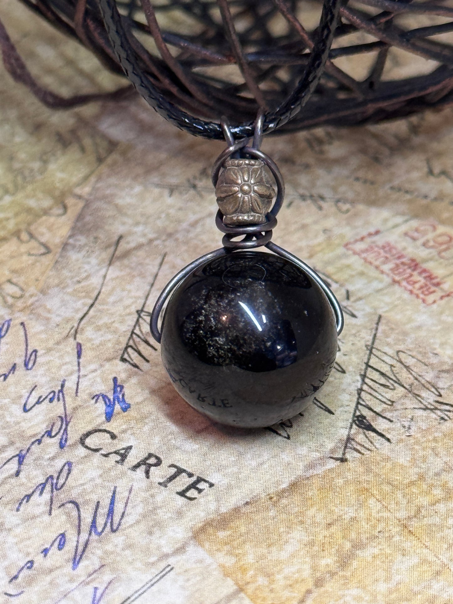 EMBER STONE SERIES-  Golden Obsidian