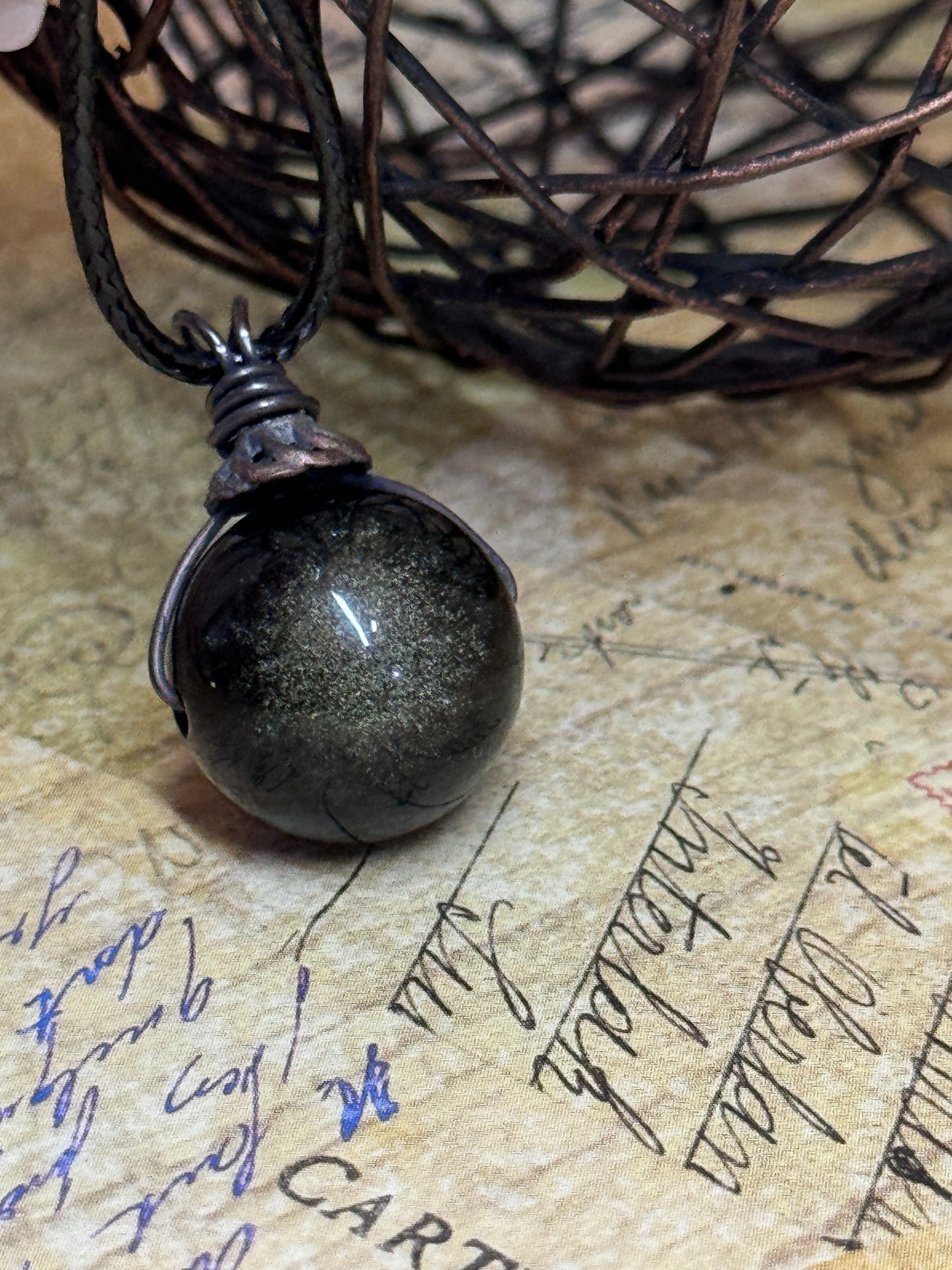 EMBER STONE SERIES-  Golden Obsidian