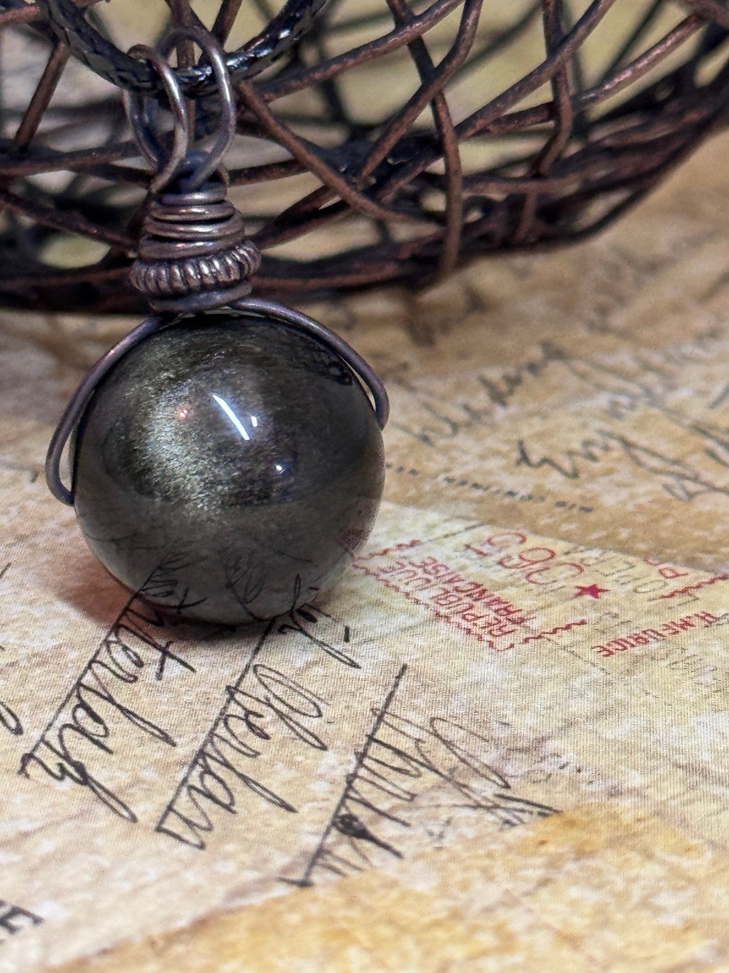 EMBER STONE SERIES-  Golden Obsidian