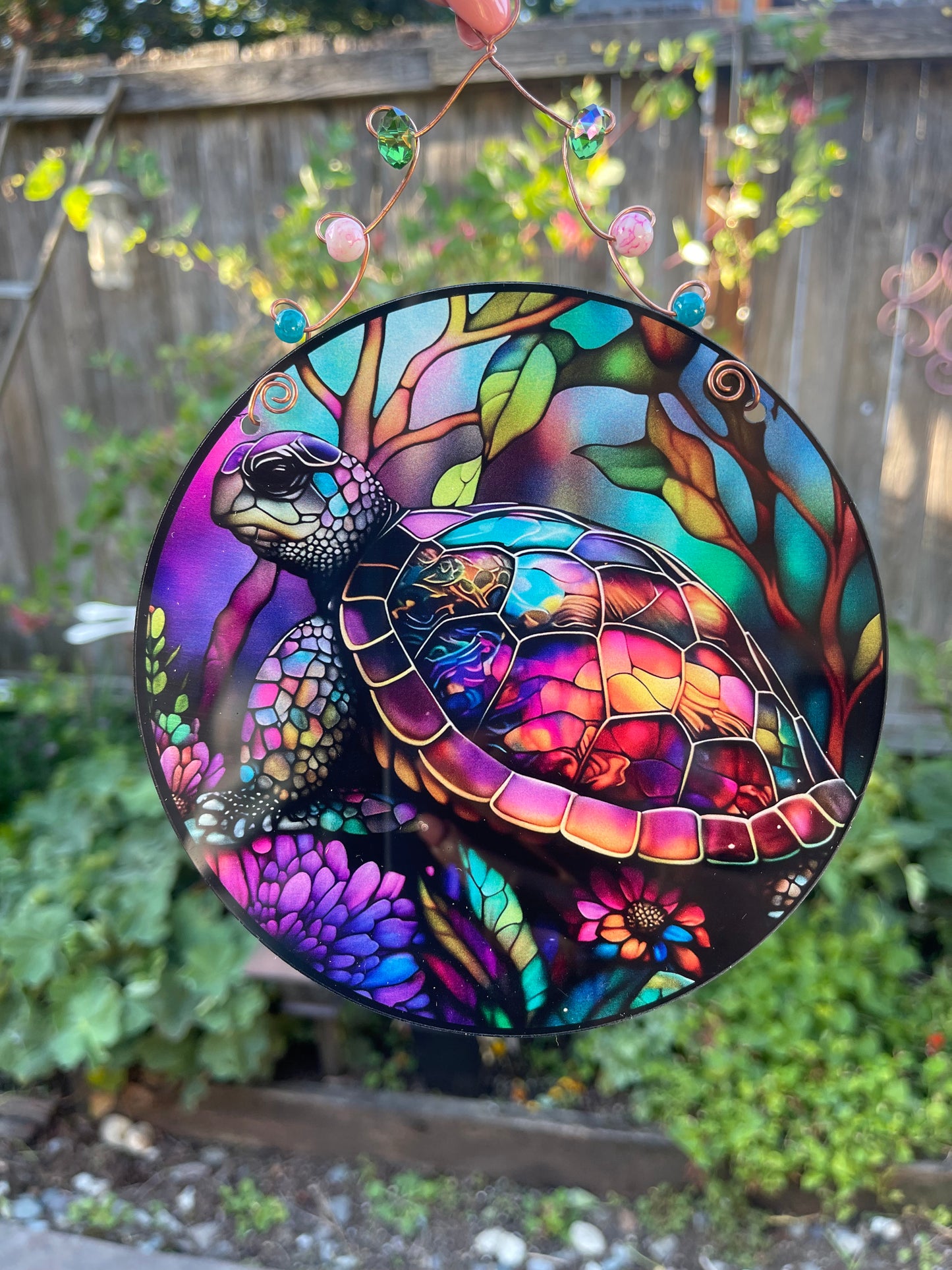 Vibrant Garden Disc- Animals