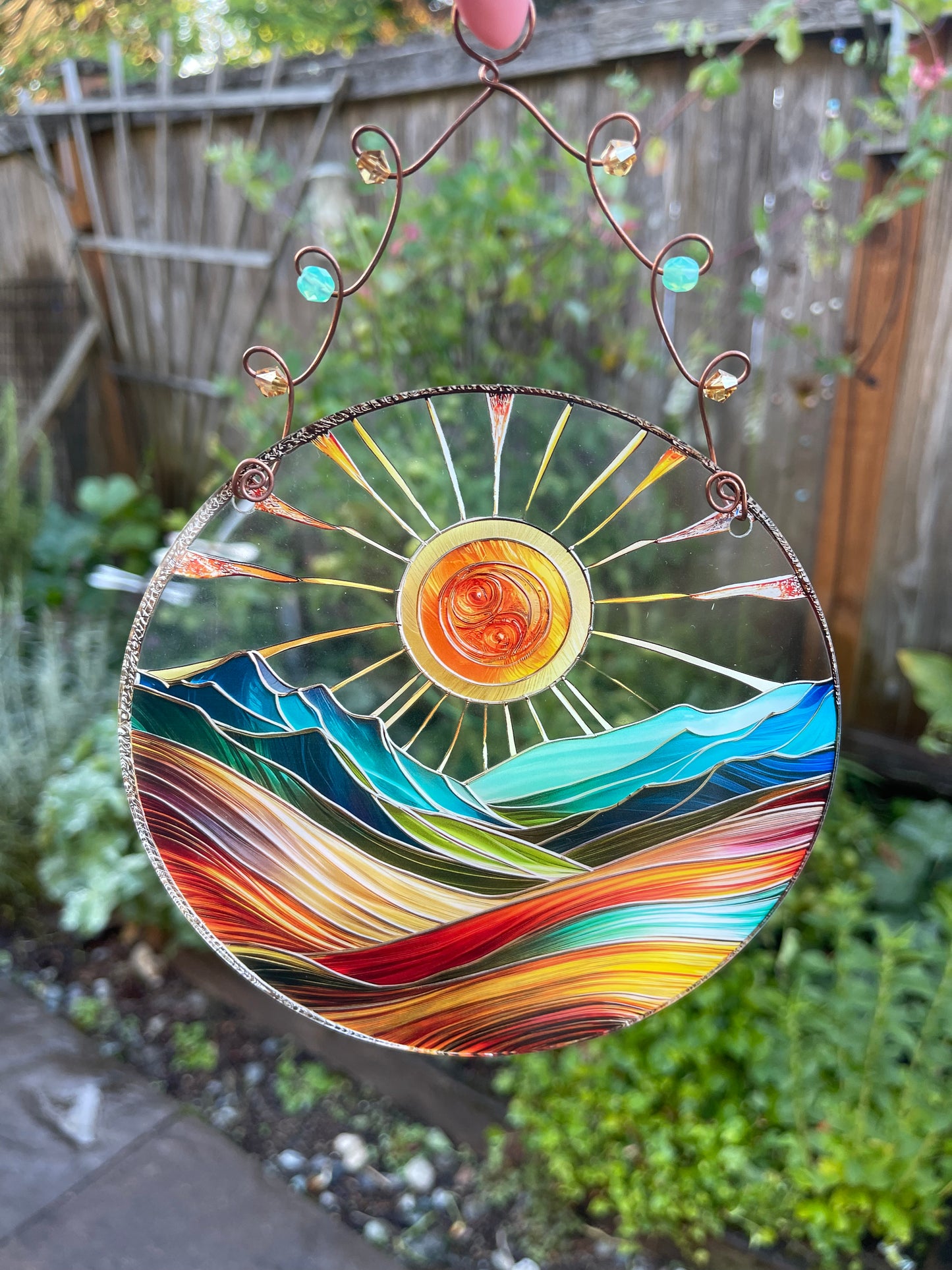 Vibrant Garden Disc- Flowers/ Fairies