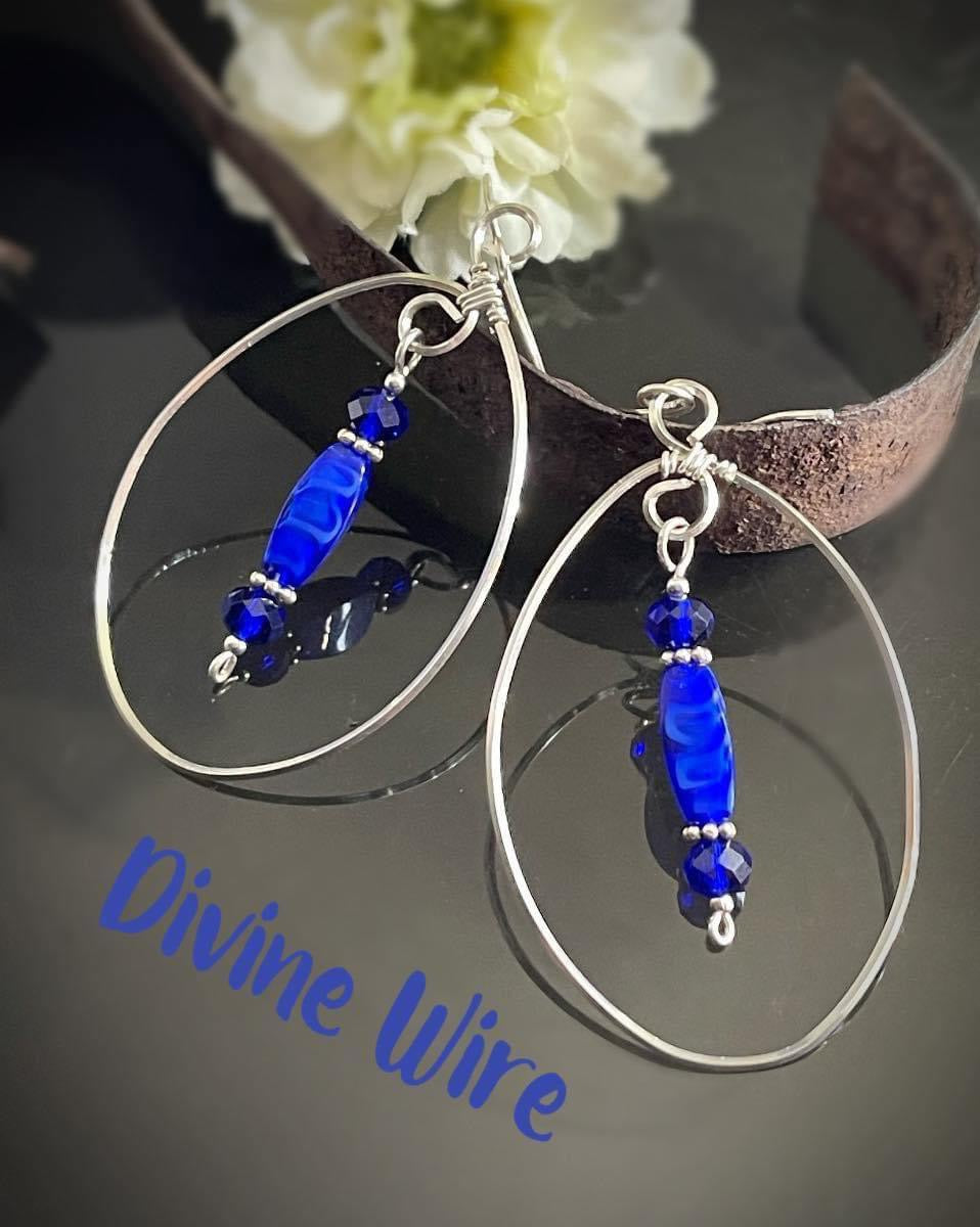 Sterling Silver Lapis Lazuli Set