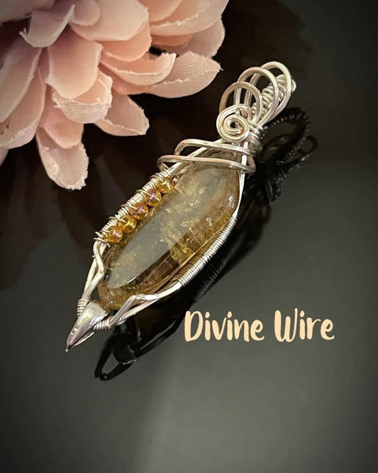 Sterling Silver Citrine Necklace