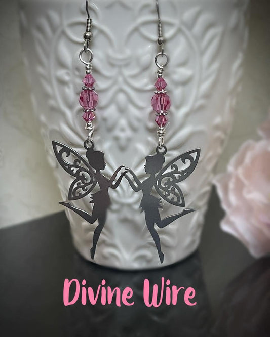 Pink Pixie Earrings