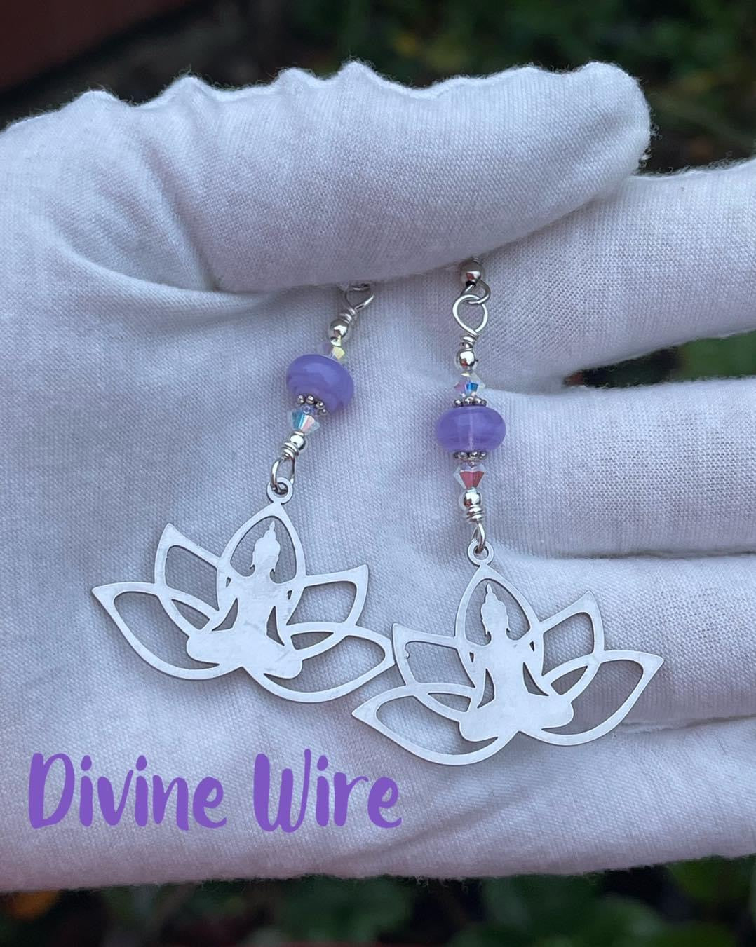 Lotus Goddess Earrings