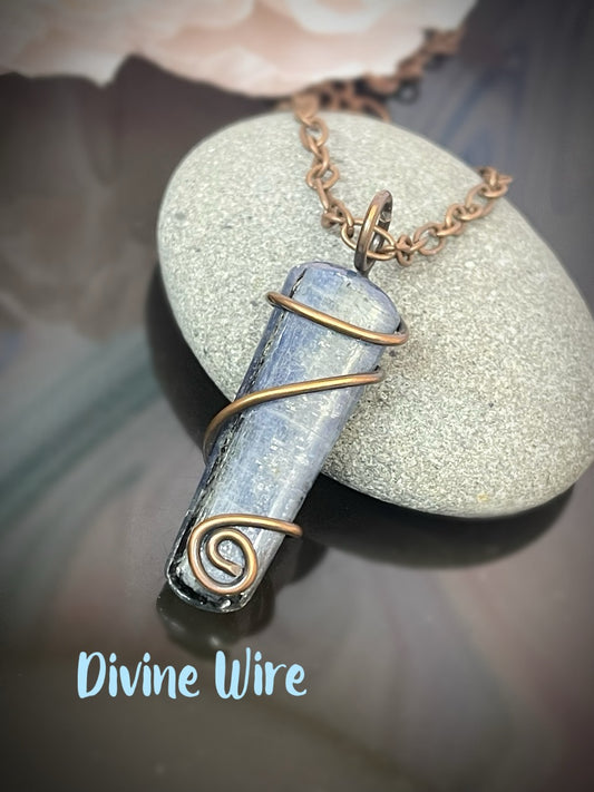 Blue Kyanite Necklace