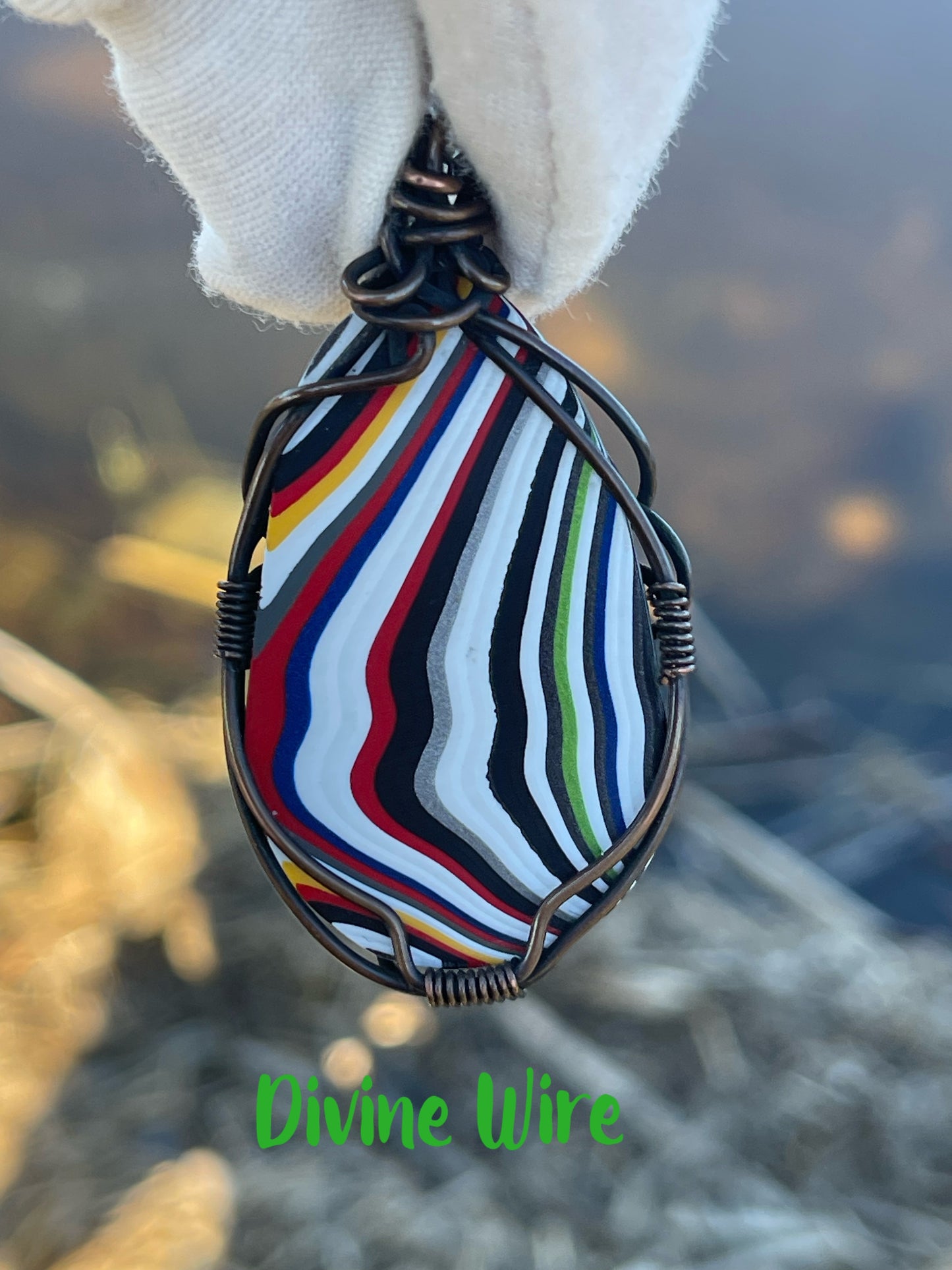 Double Sided Jeep Paint Necklace