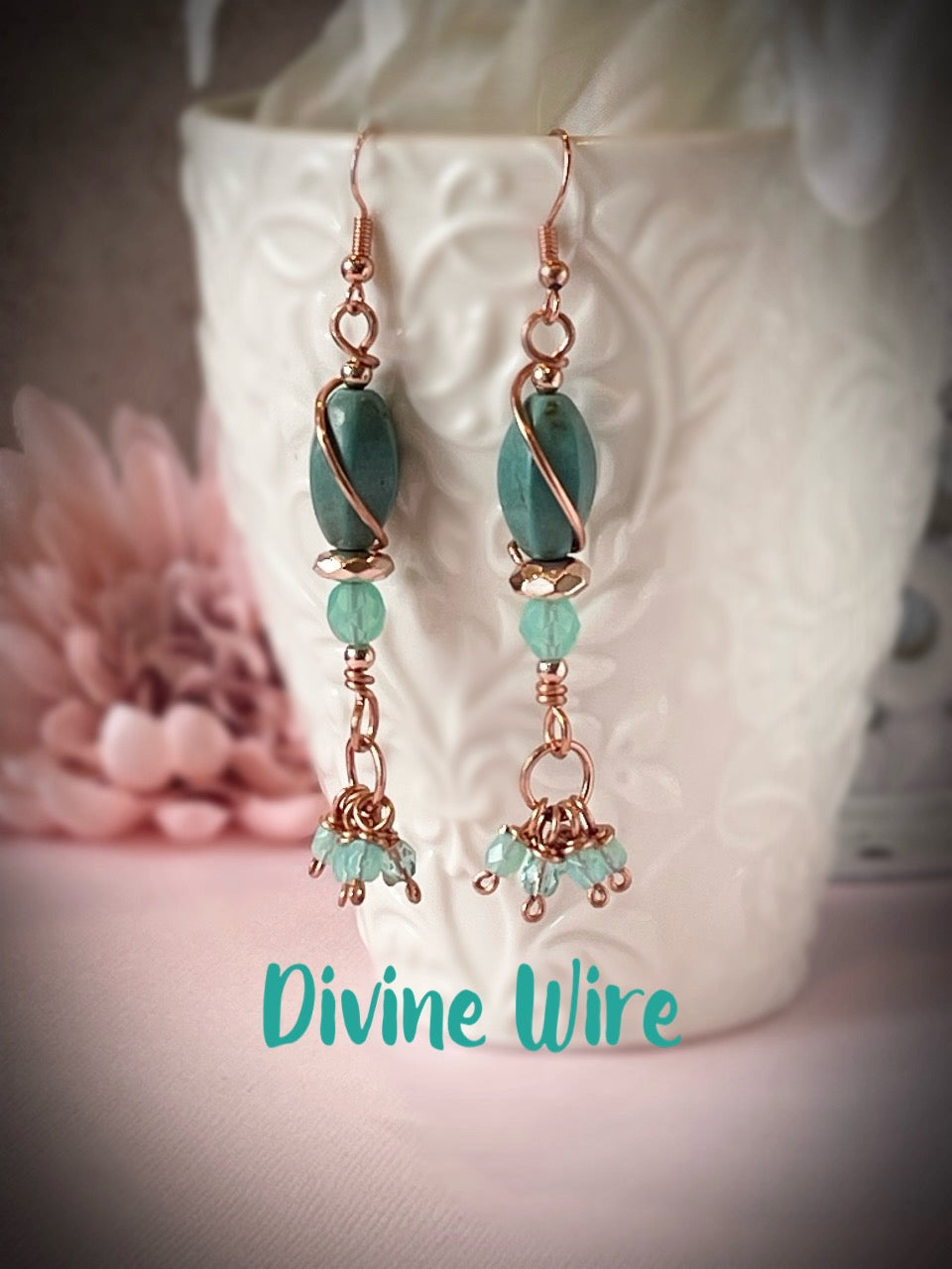 Turquoise and Copper Set