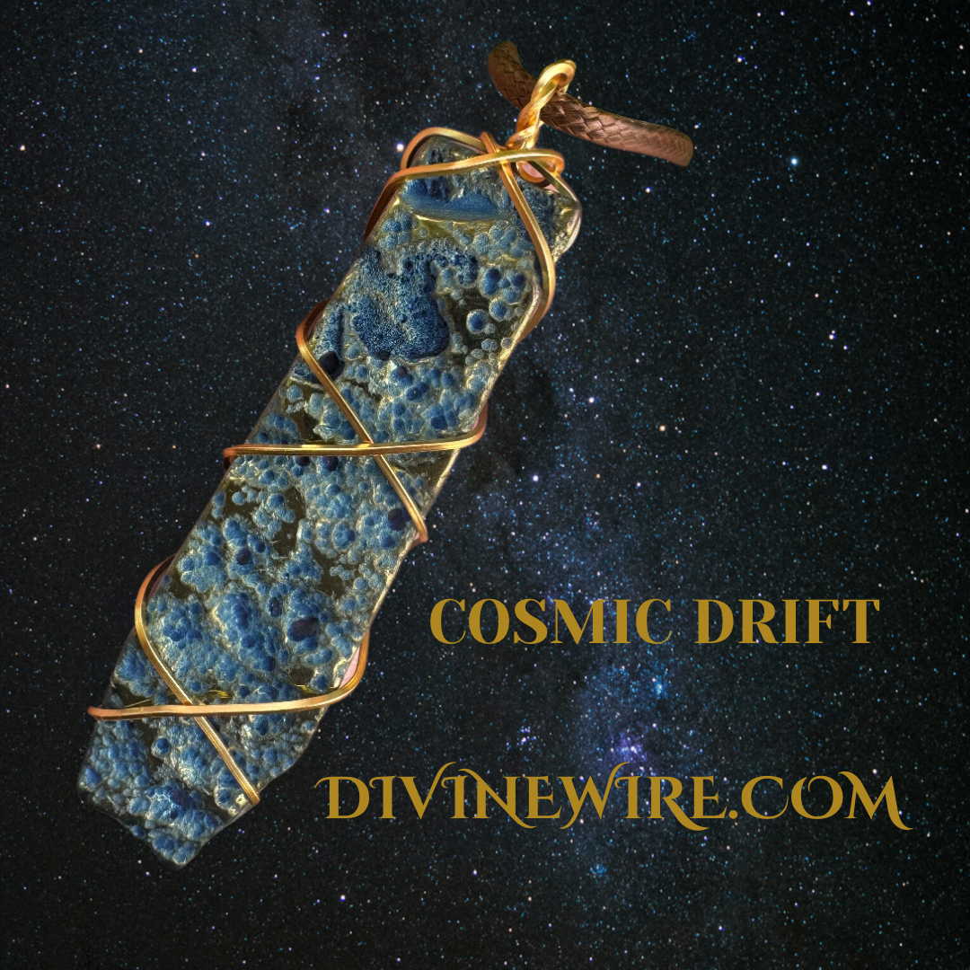 Cosmic Wire Cosmic Drift Pendant – Divine Wire